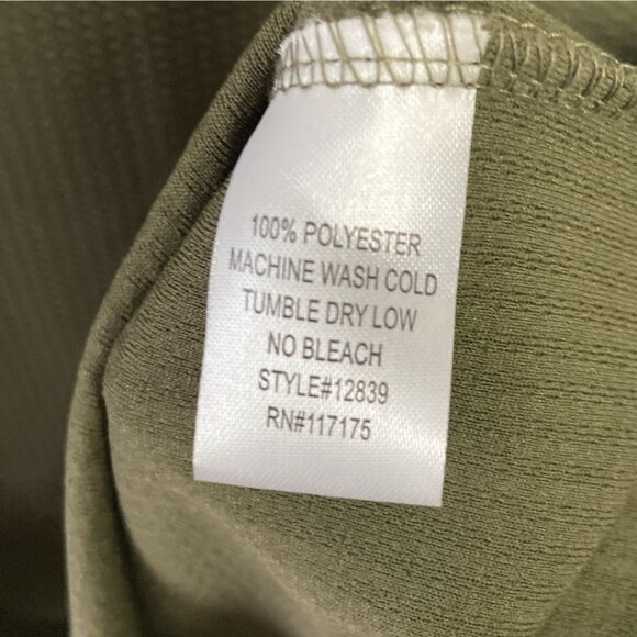 Womens Sheath Dress Size M Green Fall Boho Officecore Boardroom Chic - Picture 6 of 7